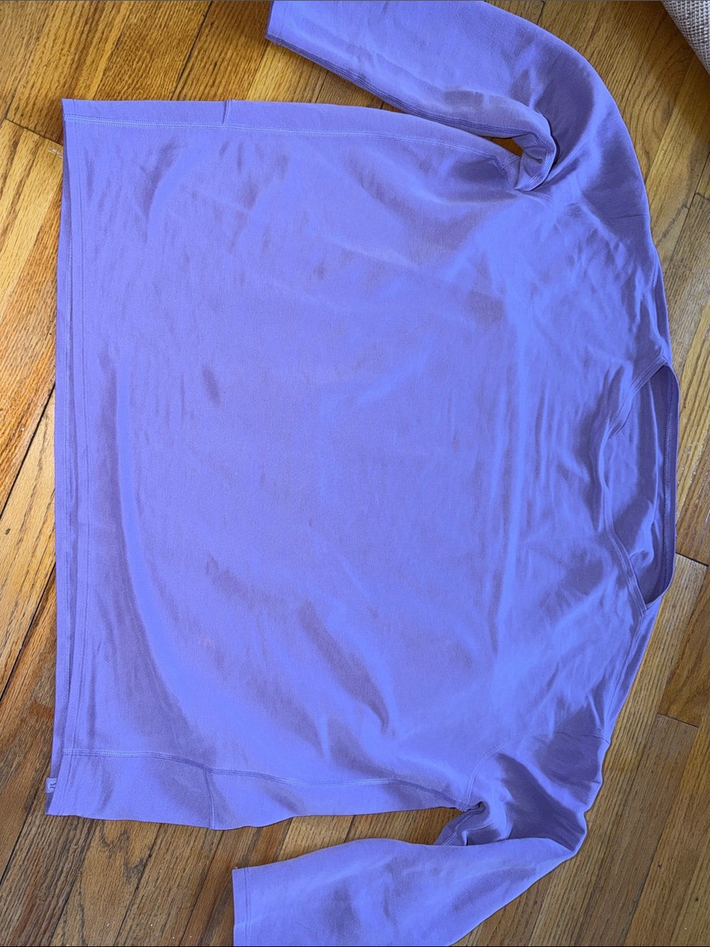 lululemon athletica Long Sleeve Tee in Lavender Purple